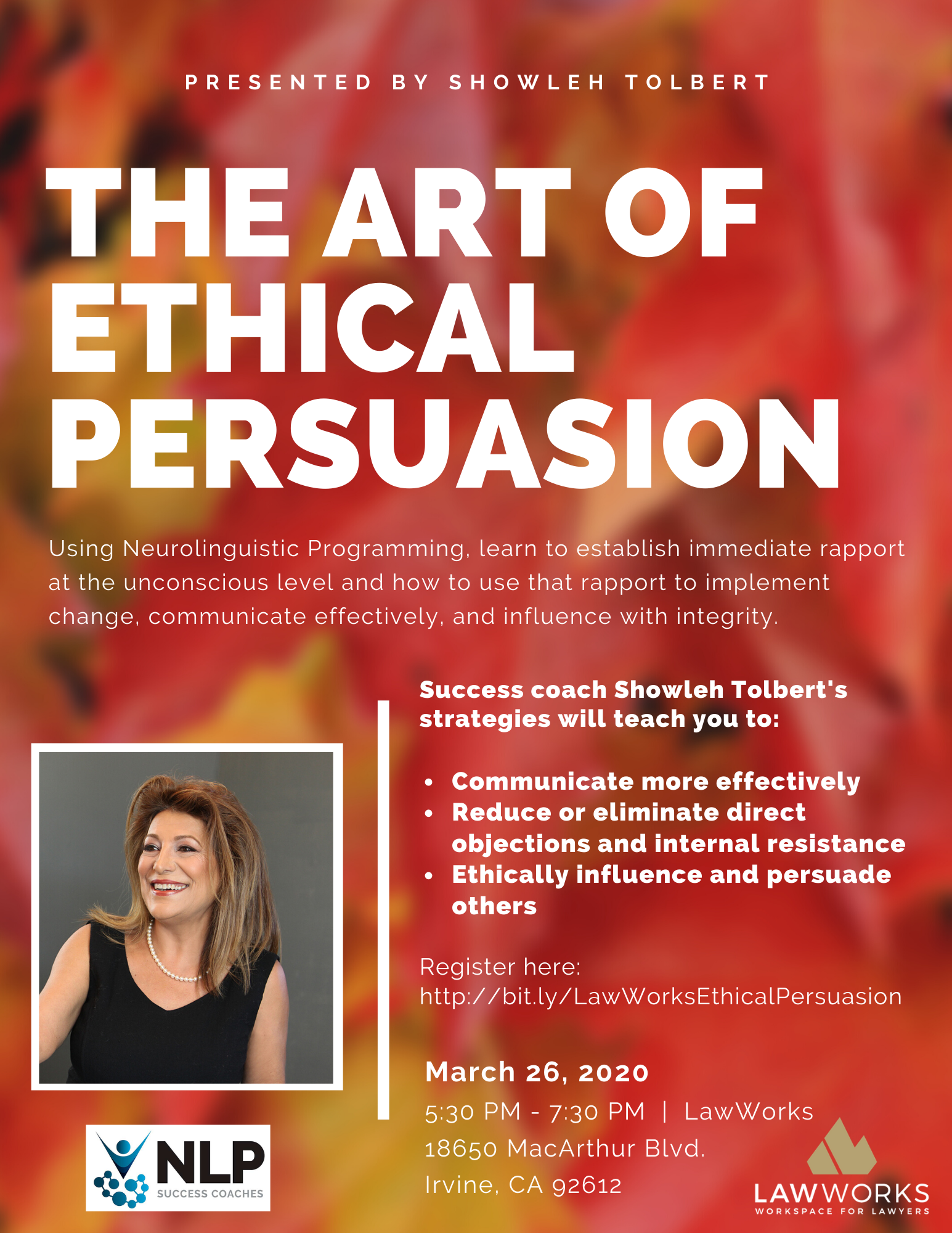 POSTPONED - The Art of Ethical Persuasion